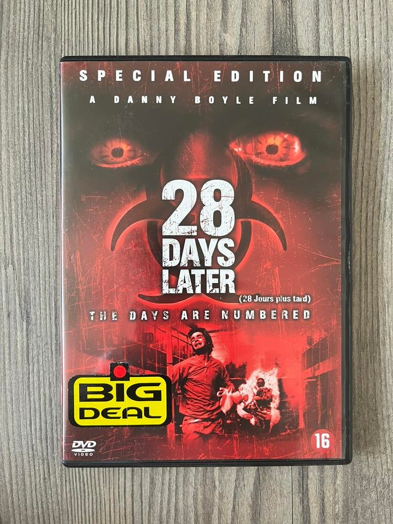28 Days Later (dvd), Cd's en Dvd's, Dvd's | Horror, Vanaf 16 jaar, Ophalen of Verzenden, Zo goed als nieuw, Overige genres