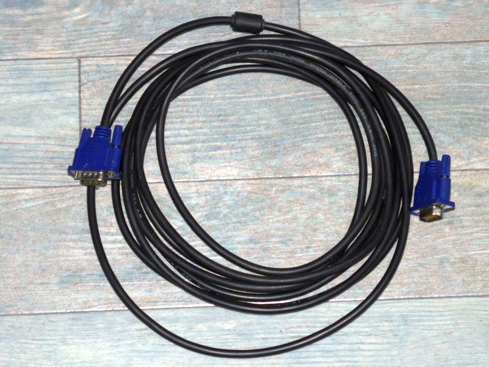 5 meter VGA kabel € 10 normale lengte € 5 of DVI € 7, Ophalen of Verzenden, Nieuw