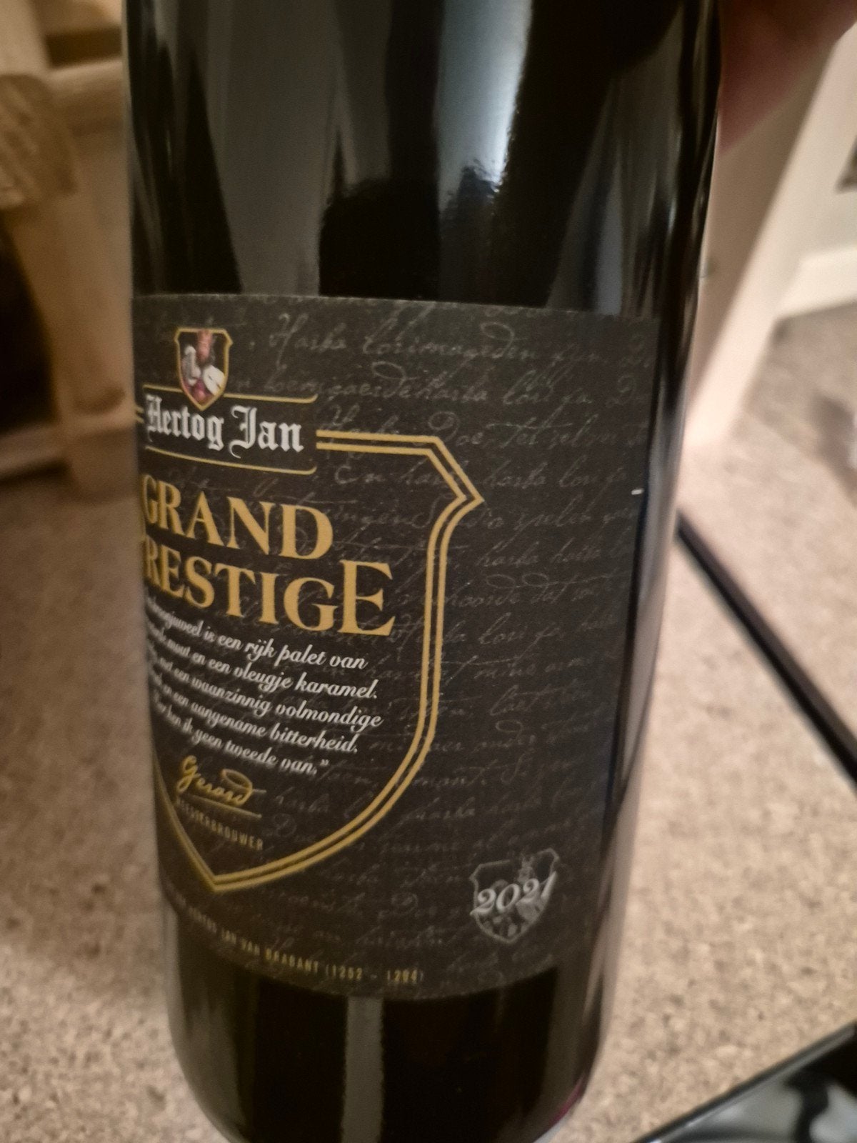 Hertog Jan Grand Prestige 2021 75cl, Ophalen of Verzenden, Nieuw, Flesje(s), Hertog Jan