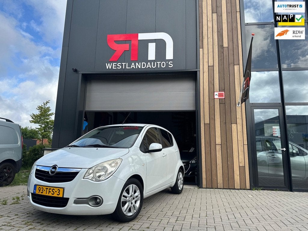 Opel Agila 1.0 Edition/airco/ZUINIG/NAP/LM-velgen/2 sleutels, Auto's, Opel, Euro 5, Stof, 31 €/maand, Origineel Nederlands