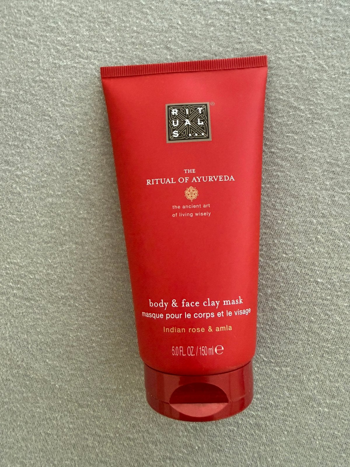 Rituals ayurveda body & face clay mask, Ophalen of Verzenden, Nieuw, Bodylotion, Crème of Olie