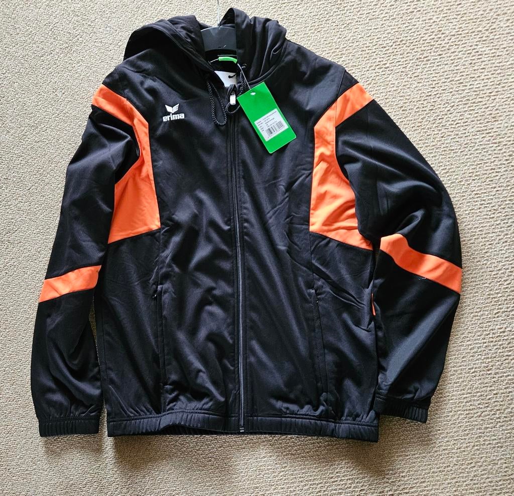 Trainingsjack met capuchon, Maat 48/50 (M), Zwart, Nieuw, Ophalen of Verzenden