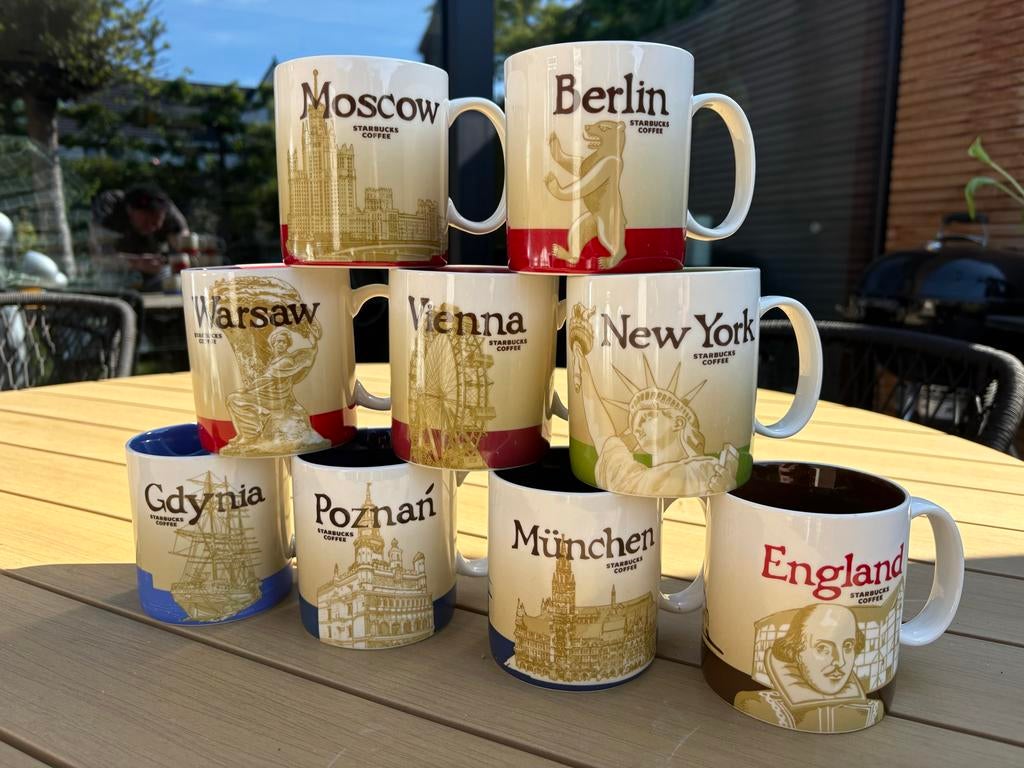 Starbucks City Mugs Collectie - Diverse Steden, Ophalen, Keramiek, Zo goed als nieuw, Overige stijlen