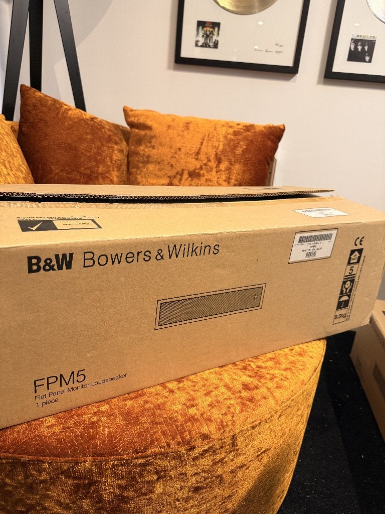 Bowers & Wilkins FPM5 – NIEUW – Set van 2 – Satijn Zwart, Audio, Tv en Foto, Luidsprekers, Ophalen, Stereo speakers, Nieuw, 60 tot 120 watt