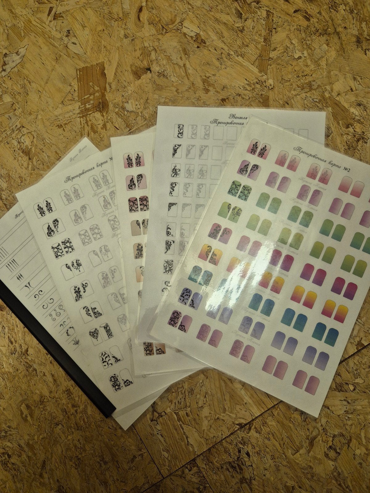 nieuw nailart practice sheets, handpainting, Overige kleuren, Nieuw, Ophalen of Verzenden, Handen en Nagels