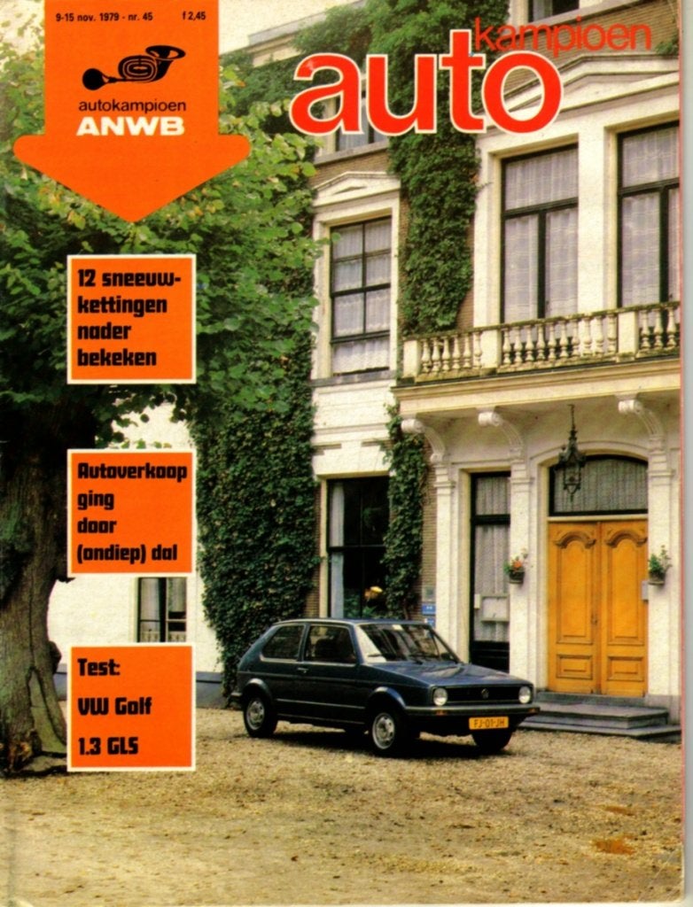 Autokampioen test VW Golf 1.3 GLS November 1979, Boeken, Auto's | Folders en Tijdschriften, Ophalen of Verzenden, Gelezen, Volkswagen
