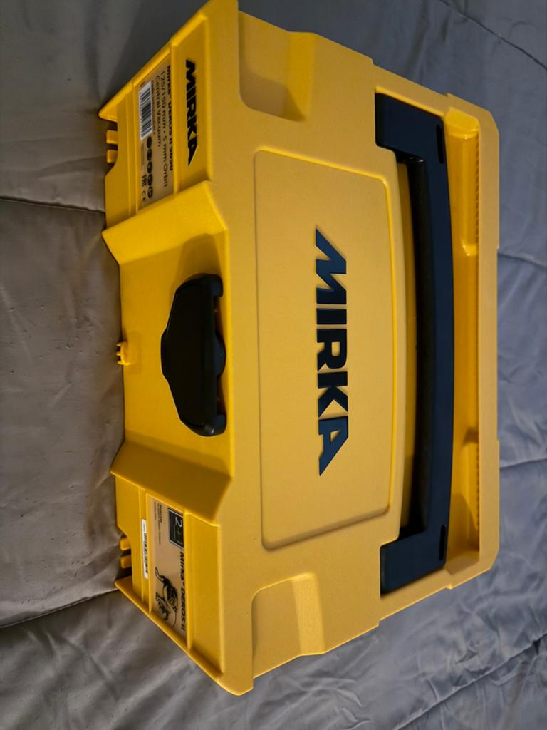 Mirka schuurmachine NIEUW, Doe-het-zelf en Verbouw, Ophalen of Verzenden, Nieuw, Minder dan 600 watt, Vlakschuurmachine