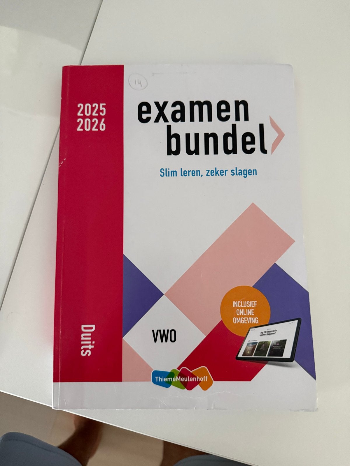 Examenbundel Duits VWO 2025-2026, Ophalen of Verzenden, Zo goed als nieuw, Non-fictie
