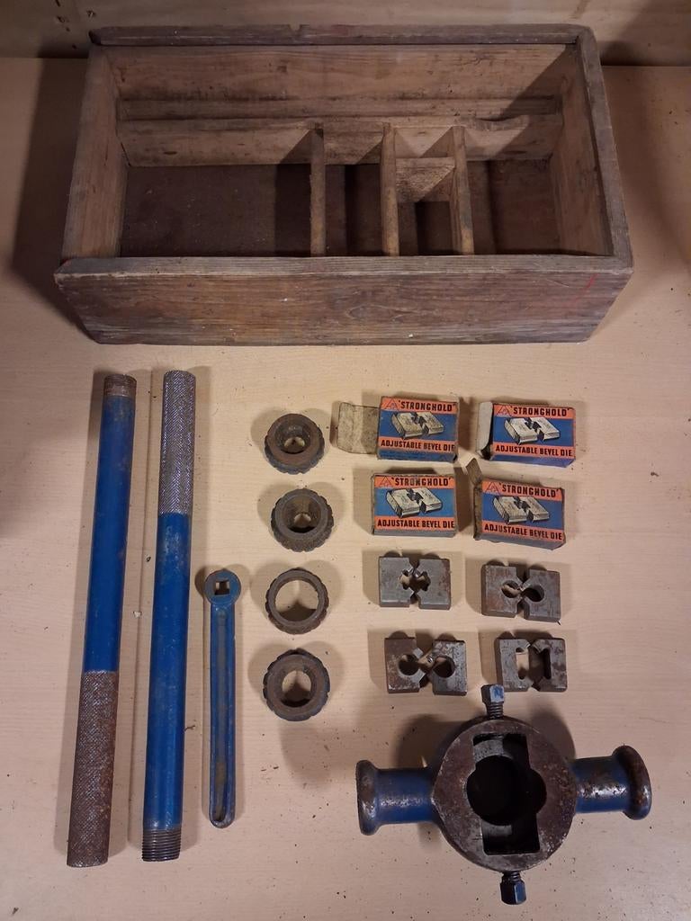 Draad snij set, Ophalen of Verzenden, Metaaldraaibank