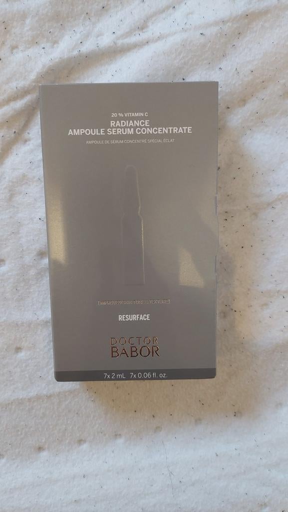Doctor Babor Radiance Ampoule Serum Concentrate Vitamine C, Verzenden, Nieuw, Gehele gezicht