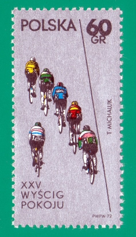 Polen, Sport, Wielrennen, Mi. 2158 postfris, Postzegels en Munten, Verzenden, Polen, Postfris