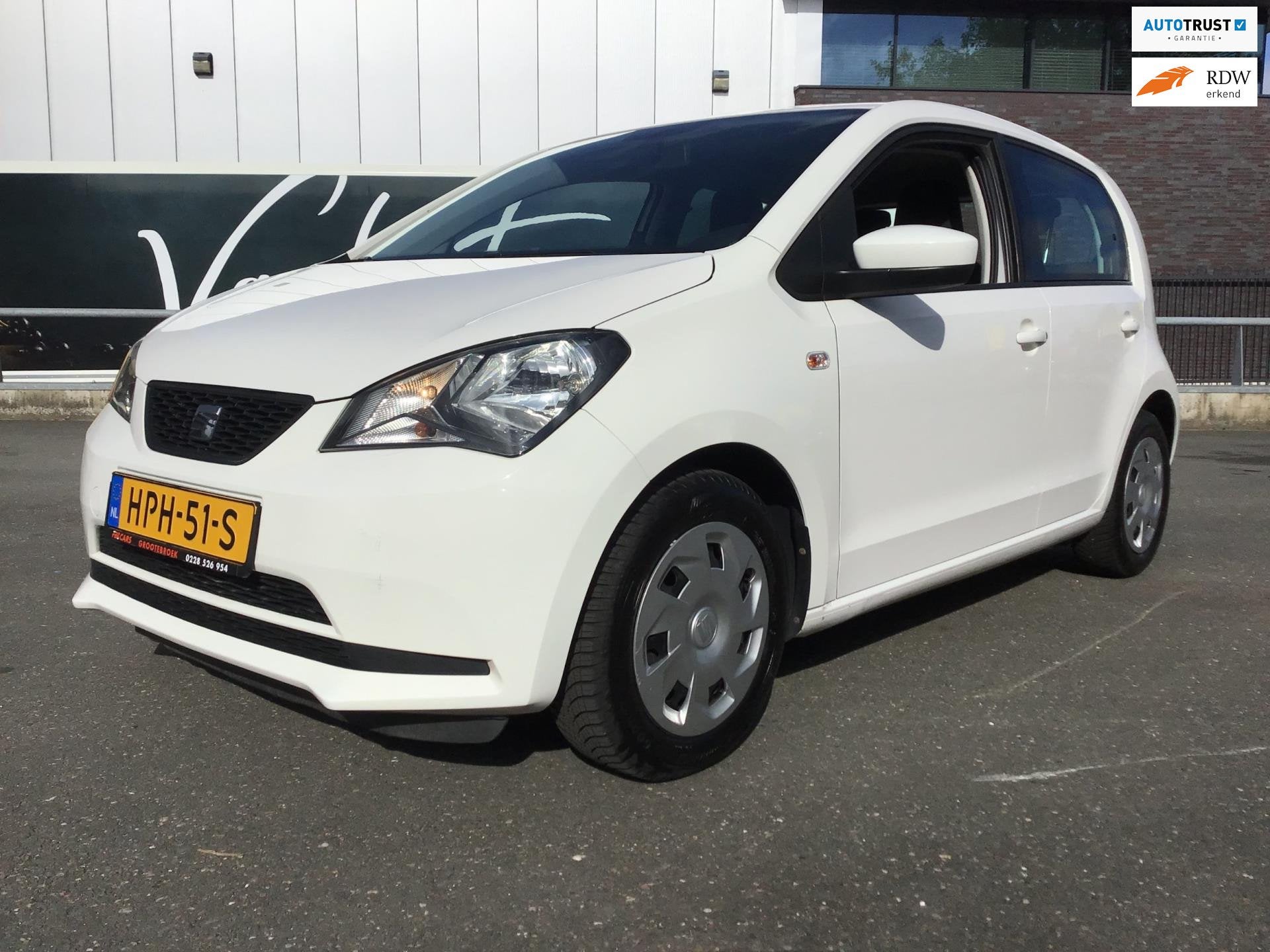 Seat MII 1.0 Style Intense I 1e Eigen I Dealer Onderh. I Air, Auto's, Voorwielaandrijving, Dealer onderhouden, Stof, Gebruikt