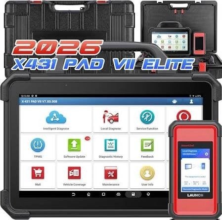 Launch X431 PAD 7 Elite 13 inch Super Auto Uitleesapparaat, Ophalen of Verzenden, Nieuw