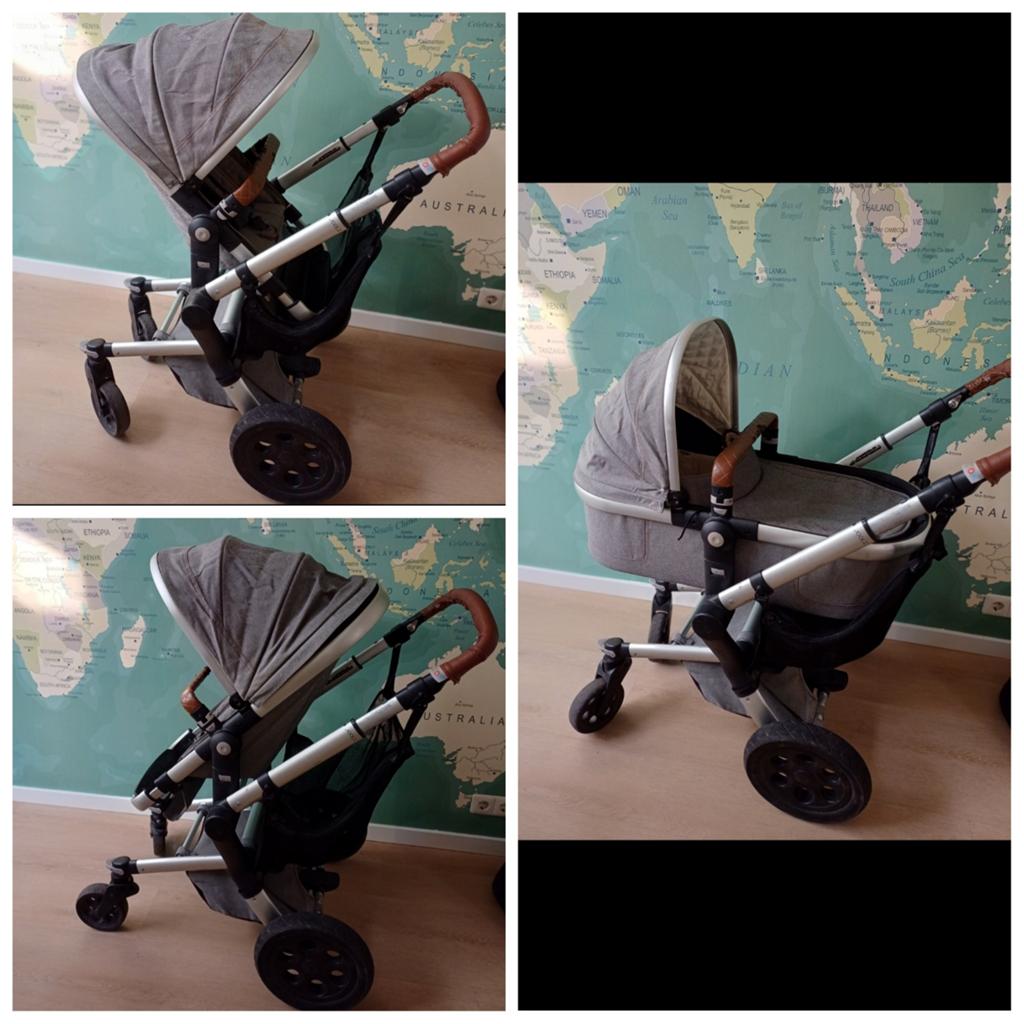 Joolz kinderwagen elephant grey met extra's, Kinderen en Baby's, Kinderwagens en Combinaties, Ophalen of Verzenden, Gebruikt, Overige merken