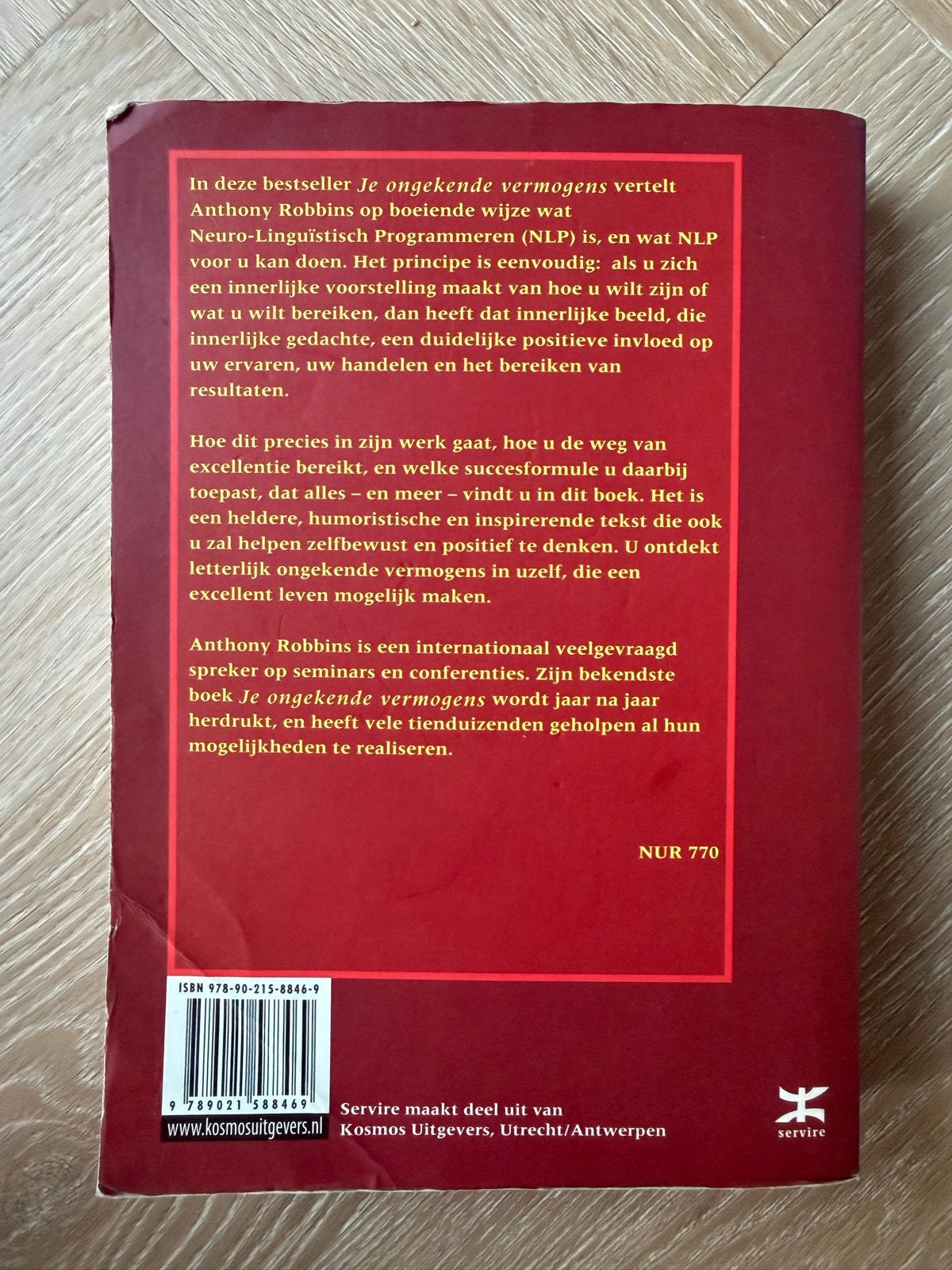 Je ongekende vermogens - Anthony Robbins (Gelezen), Ophalen of Verzenden, Gelezen