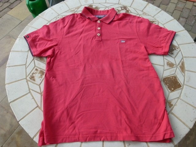 Fuchsia polo maat XL DUOMO, Maat 56/58 (XL), Ophalen of Verzenden, Zo goed als nieuw, Roze