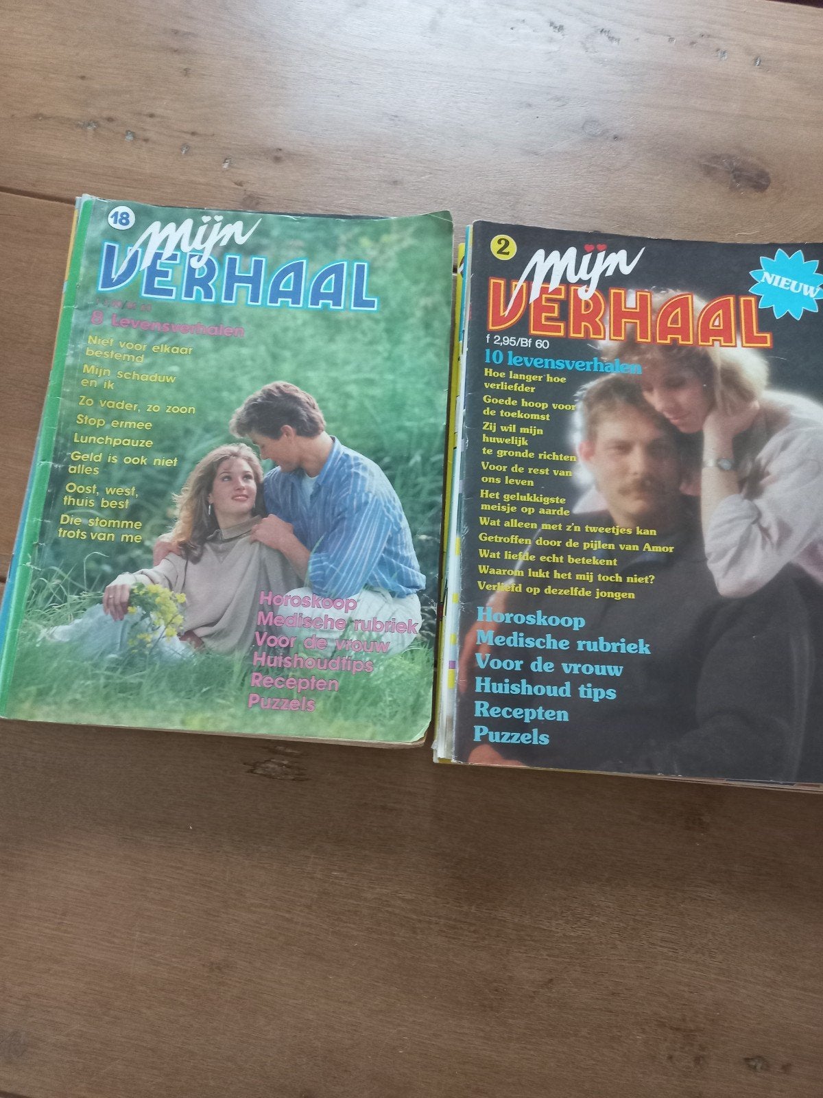 Tien tijdschriften Mijn Verhaal, Ophalen of Verzenden, Gelezen, Overige typen