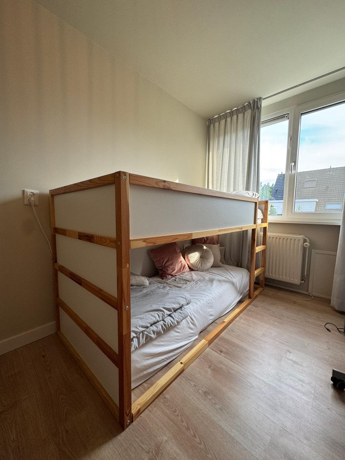 KURA 1 persoons hoogslaper IKEA, Ophalen, Zo goed als nieuw, Hoogslaper