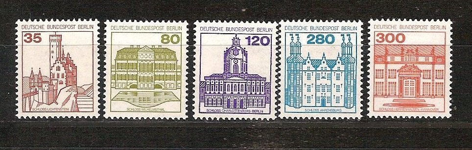 Berlin 673-677 postfris, Ophalen of Verzenden, BRD, Postfris