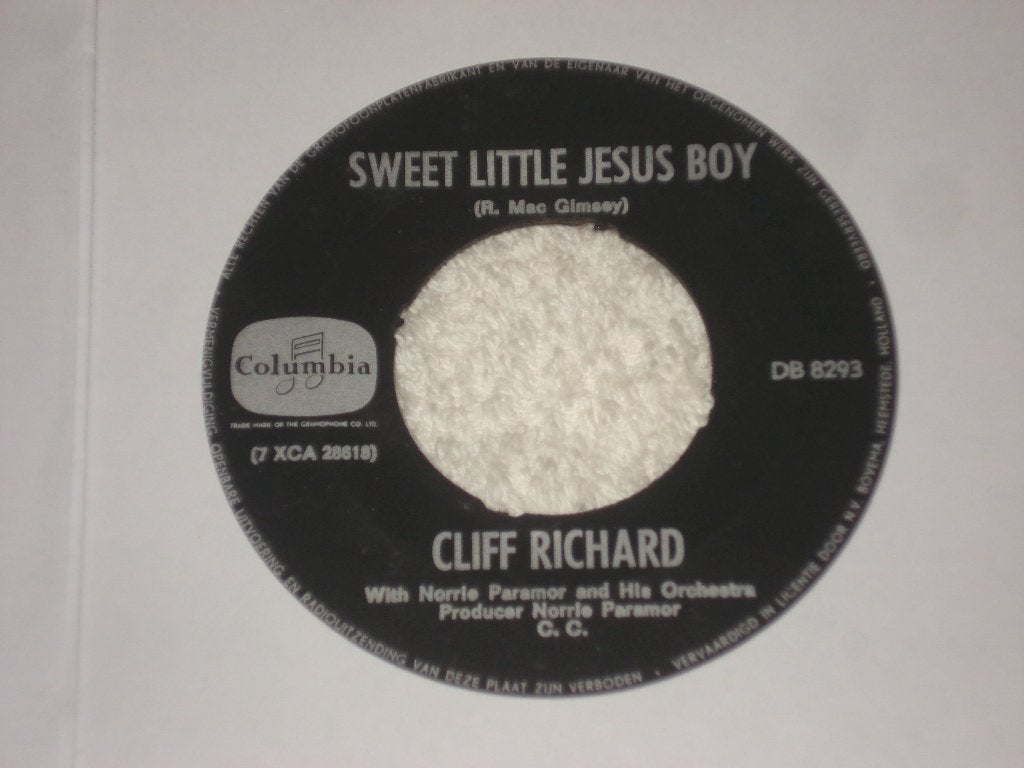 Cliff Richard     Sweet little Jesus Boy  Kerst Orgineel, Cd's en Dvd's, Originele persing, Ophalen of Verzenden, Zo goed als nieuw