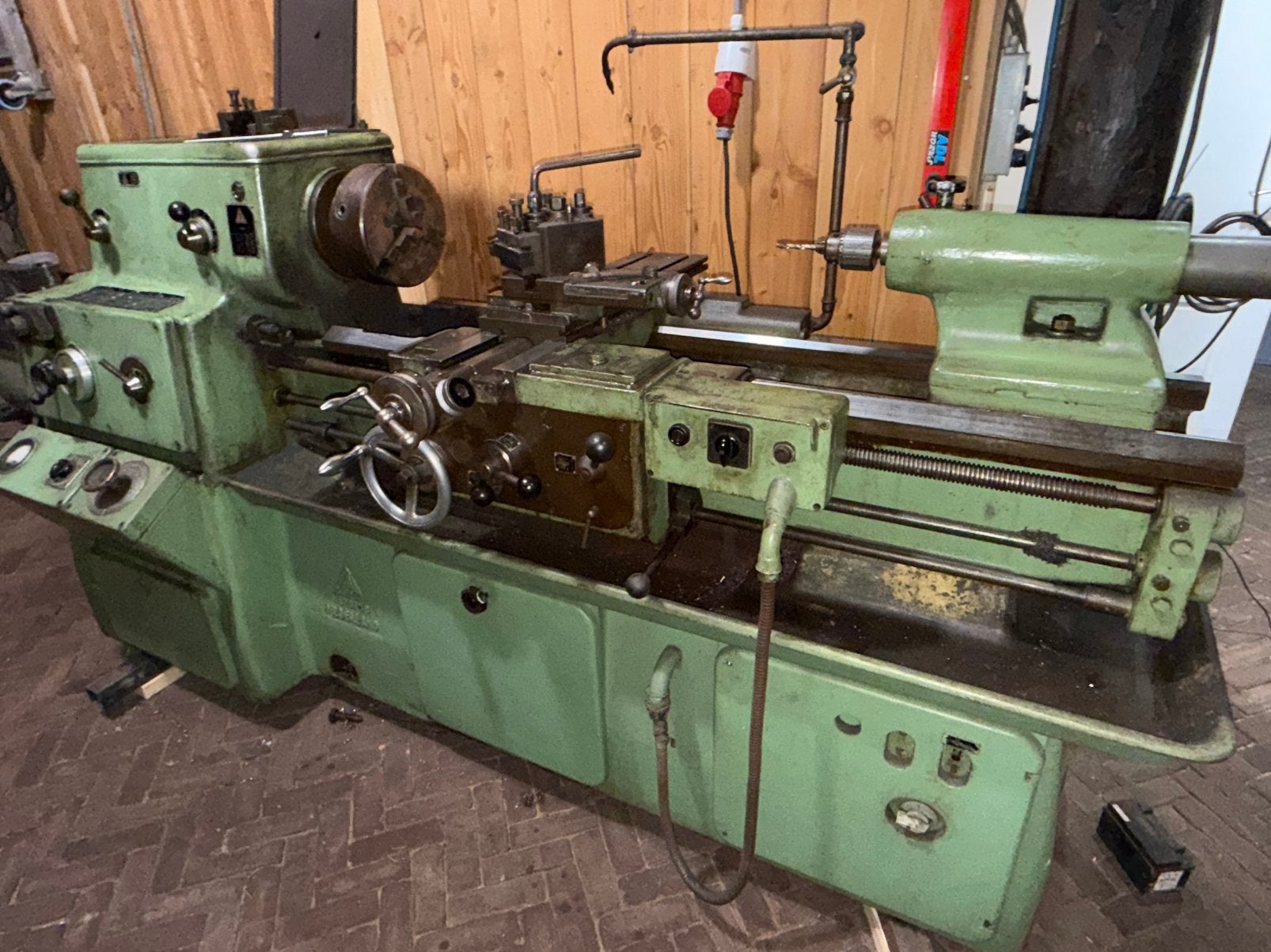 Ai hemburg DR 200, Doe-het-zelf en Verbouw, Ophalen of Verzenden, Gebruikt, Metaaldraaibank, 1000 mm of meer