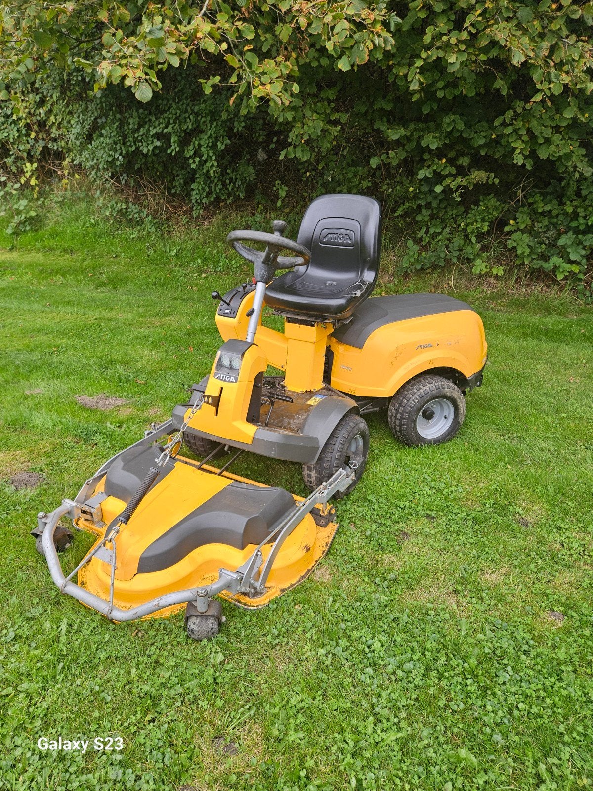 stiga park 740 pwx 4wd zitmaaier frontmaaier hst, Ophalen of Verzenden, Gebruikt, Mulchfunctie, 90 tot 120 cm