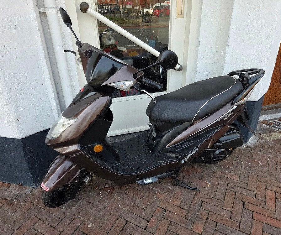 kymco Vp50 snor 1095, brom 1249 bij Scooterforyou, Zwolle, Fietsen en Brommers, Scooters | Kymco, Ophalen, Gebruikt, Benzine, 50 cc