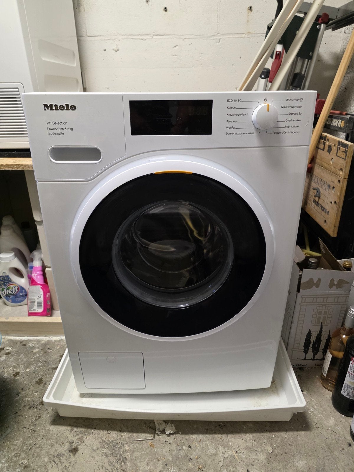 Miele Wasmachine W1 Selection PowerWash & 8kg - Defect, Ophalen