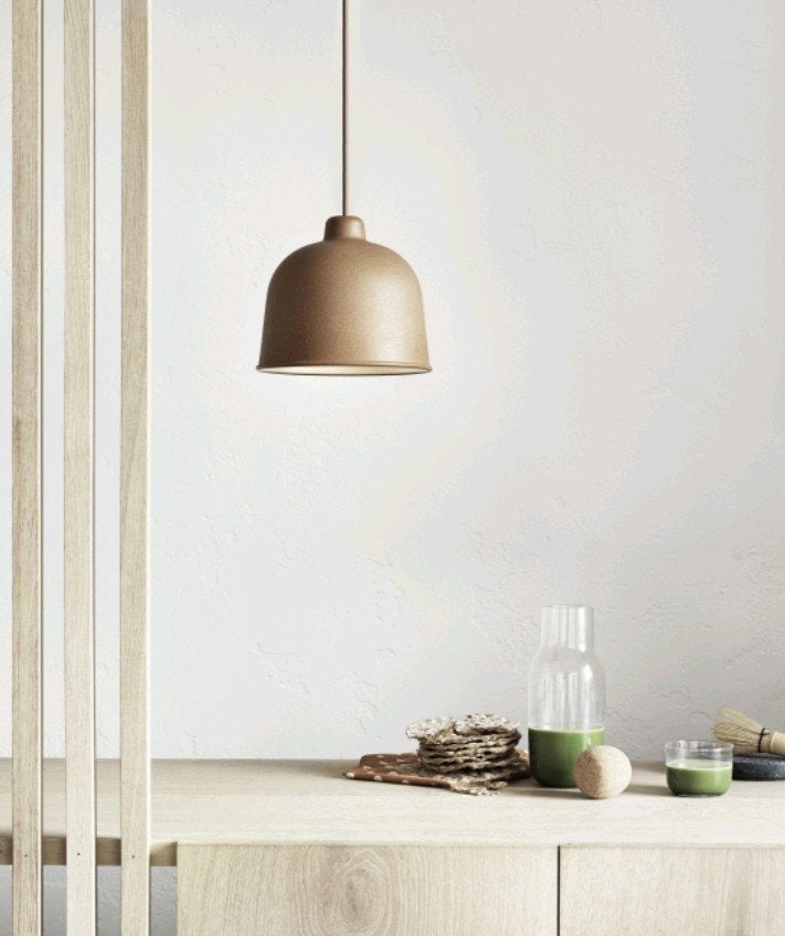 Muuto Grain Hanglamp Nature Ø21 | Nieuw in doos | Designlamp, Ophalen of Verzenden, Nieuw