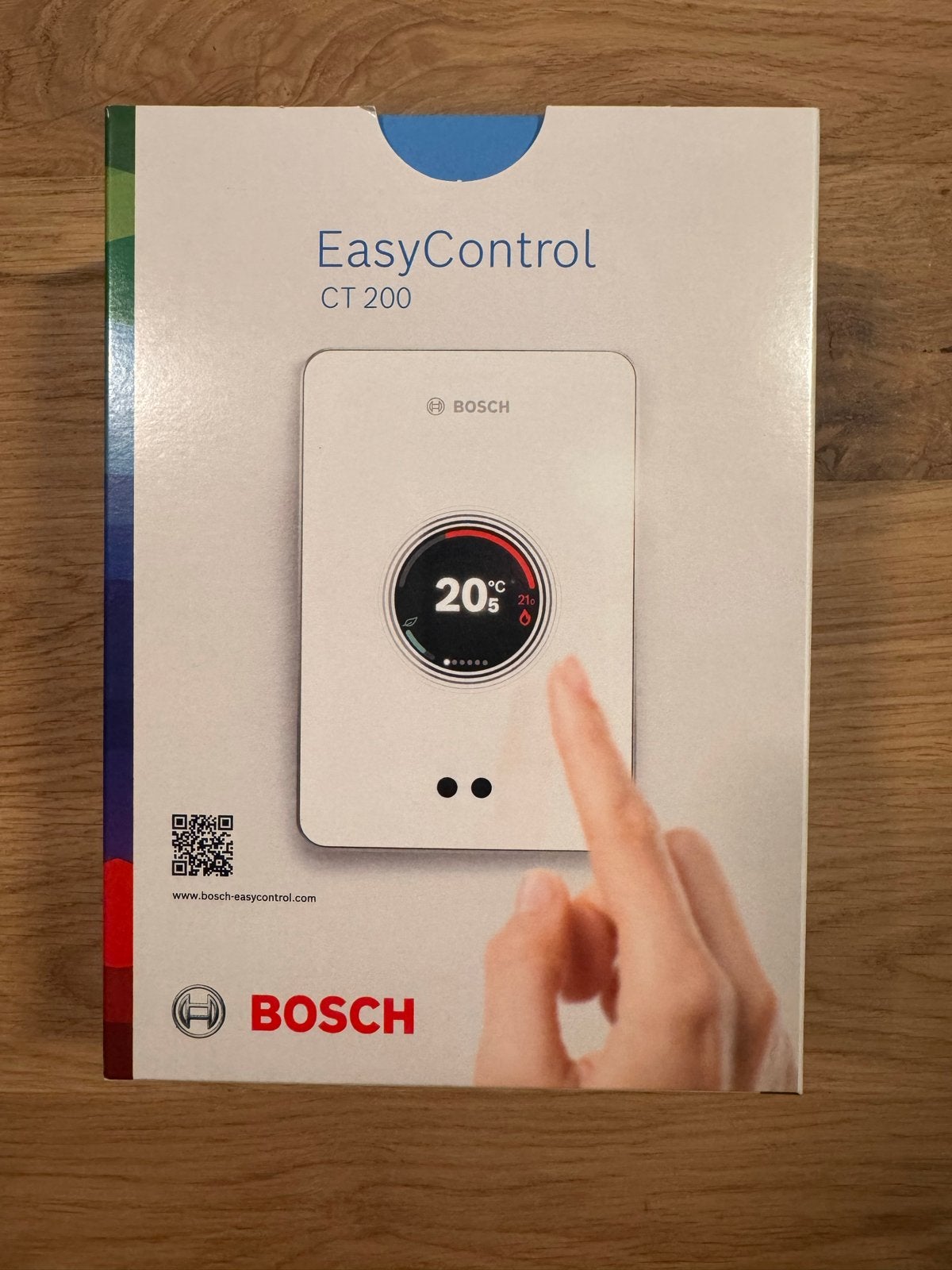 Nieuwe Bosch EasyControl CT 200 slimme thermostaat Wit, Verzenden, Slimme thermostaat, Nieuw