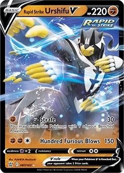 Battle Styles,  Rapid Strike Urshifu [v] 87/163, Verzenden, Nieuw, Losse kaart