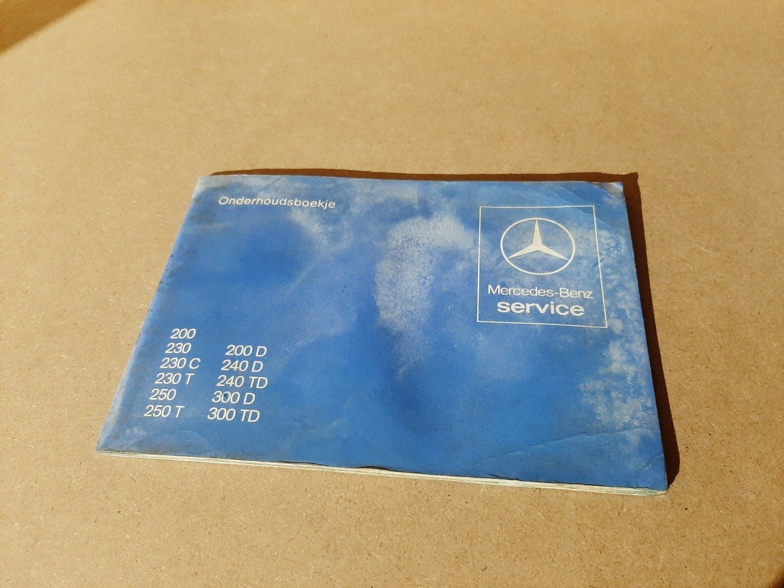 Mercedes Benz onderhoudsboekje, Auto diversen, Ophalen of Verzenden