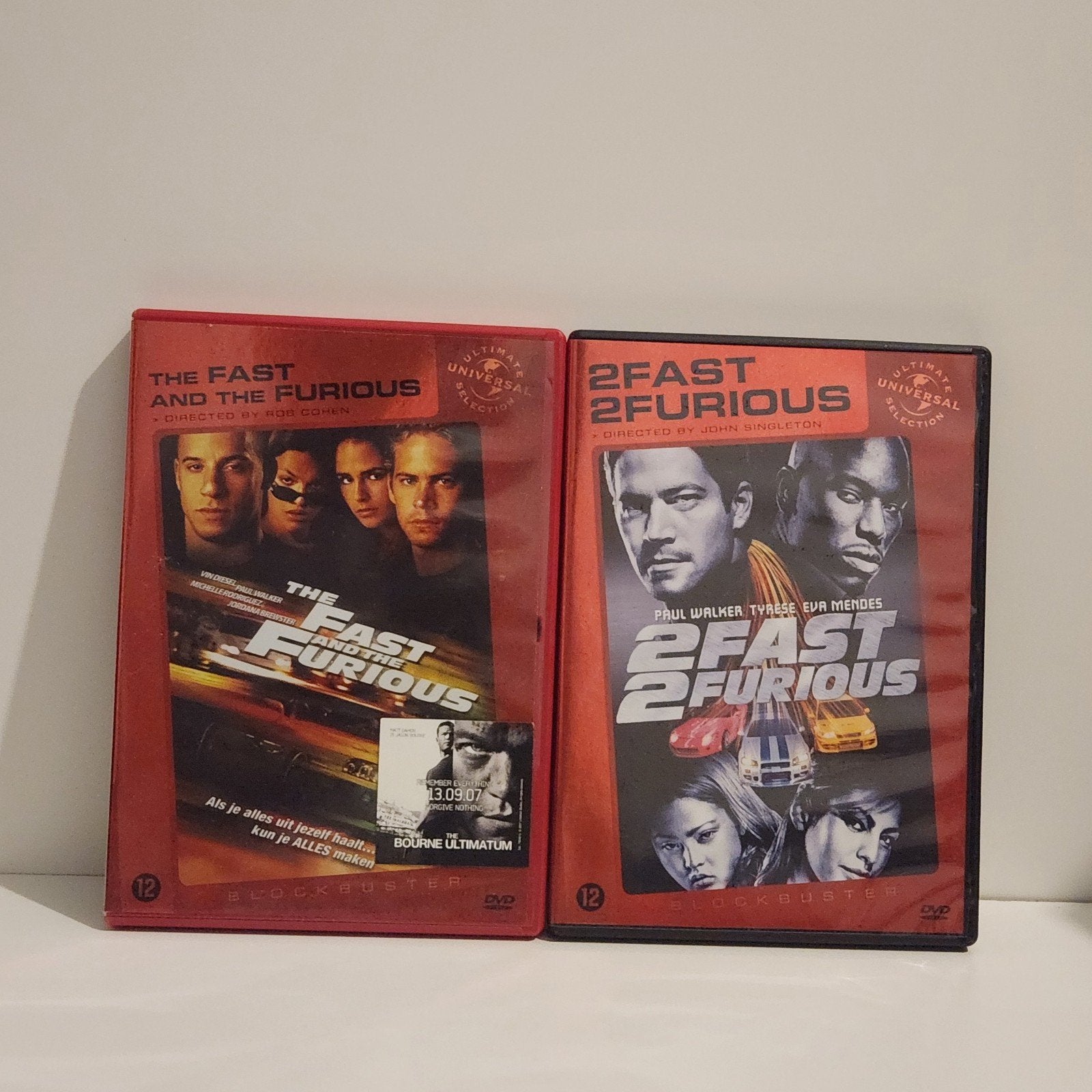 The Fast and the Furious & 2 Fast 2 Furious DVD's, Vanaf 12 jaar, Ophalen of Verzenden, Gebruikt, Actiethriller