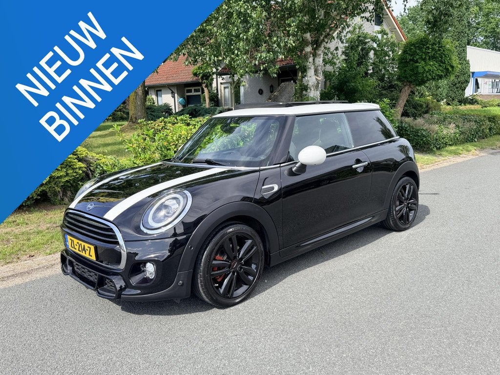 MINI Cooper 1.5 AUT 136PK JCW•Schaalstoelen•Pano, Gebruikt, 4 stoelen, Origineel Nederlands, Bedrijf
