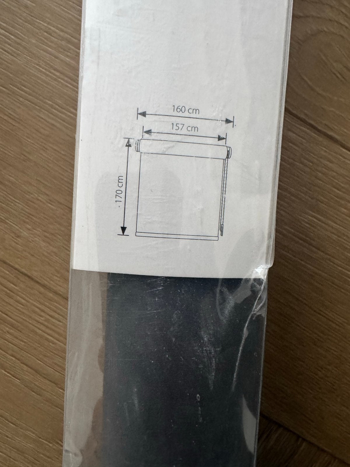 IKEA Rolgordijn SKOGSKLÖVER Grijs 160x170 cm Nieuw, Huis en Inrichting, Stoffering | Gordijnen en Lamellen, Nieuw, Ophalen of Verzenden
