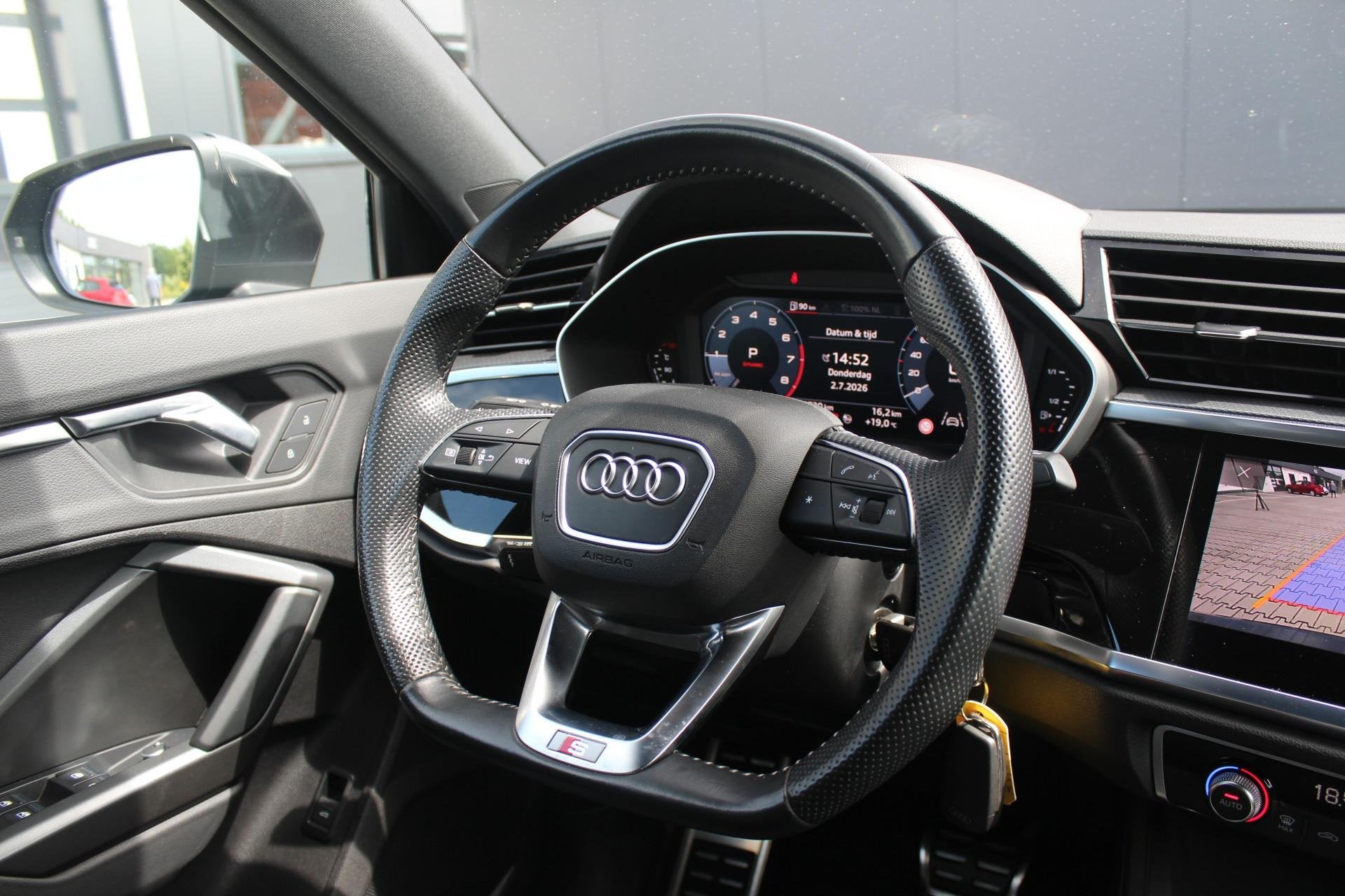 Audi Q3 Sportback 35 TFSI Pro Line S-Line | Incl. 12 maanden, Parkeersensor, 4 cilinders, 150 pk, 1505 kg