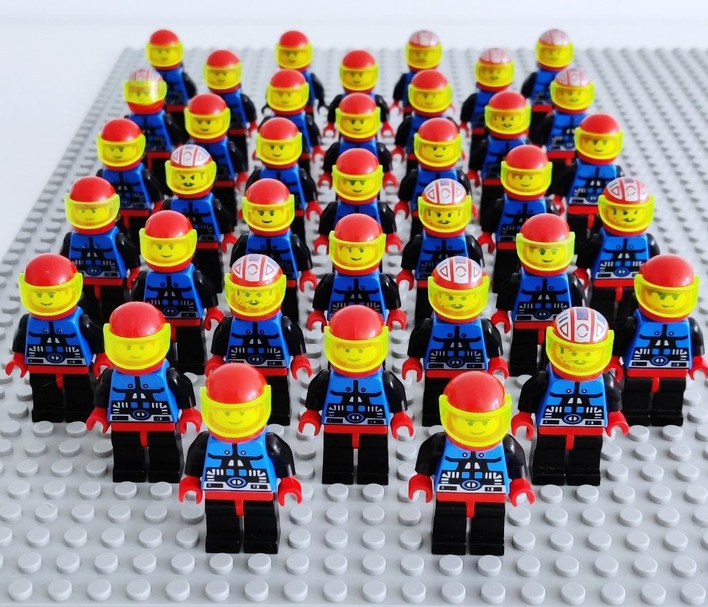LEGO Space Spyrius poppetjes minifigures collectie, Lego, Ophalen of Verzenden, Zo goed als nieuw, Space