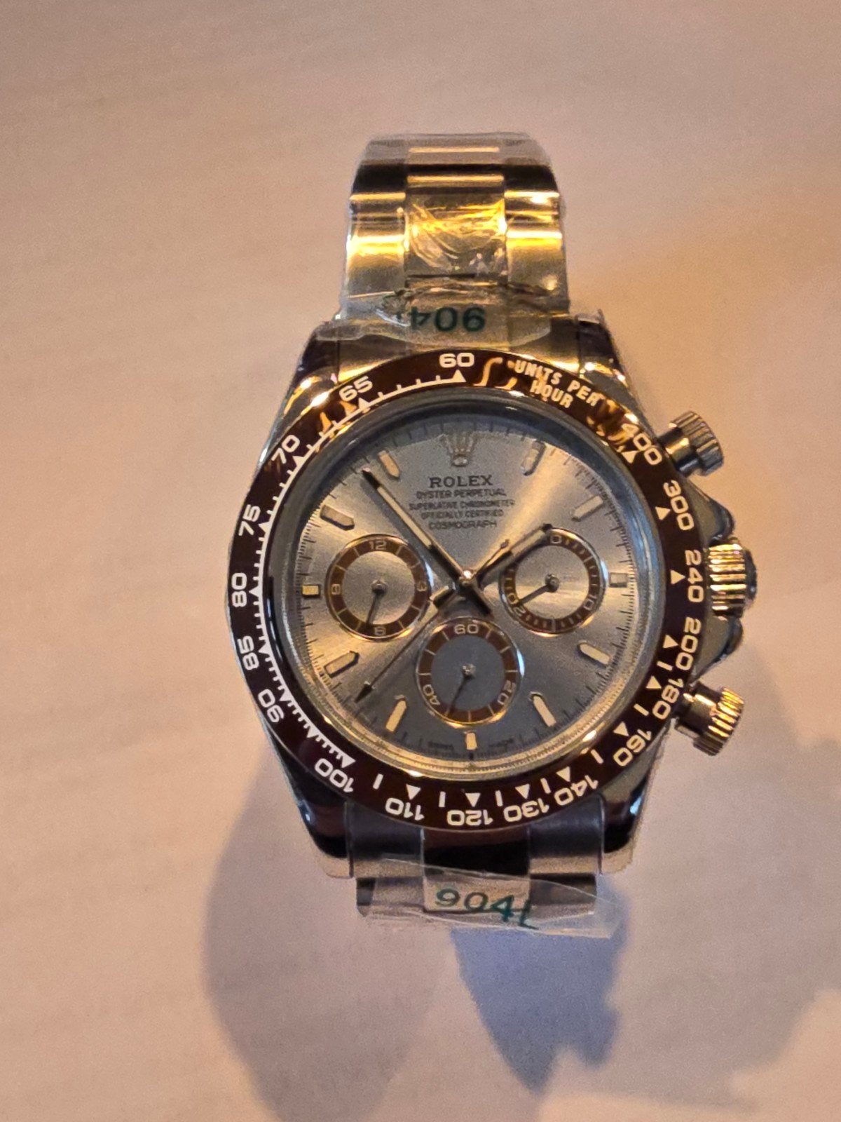 Daytona Light Blue, Staal, Staal, Polshorloge, Nieuw