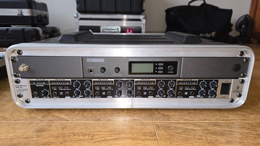 LD Systems MEI 1000-T +Powerplay Pro XL HA4700 in flightcase, Ophalen of Verzenden, Zo goed als nieuw, Audio