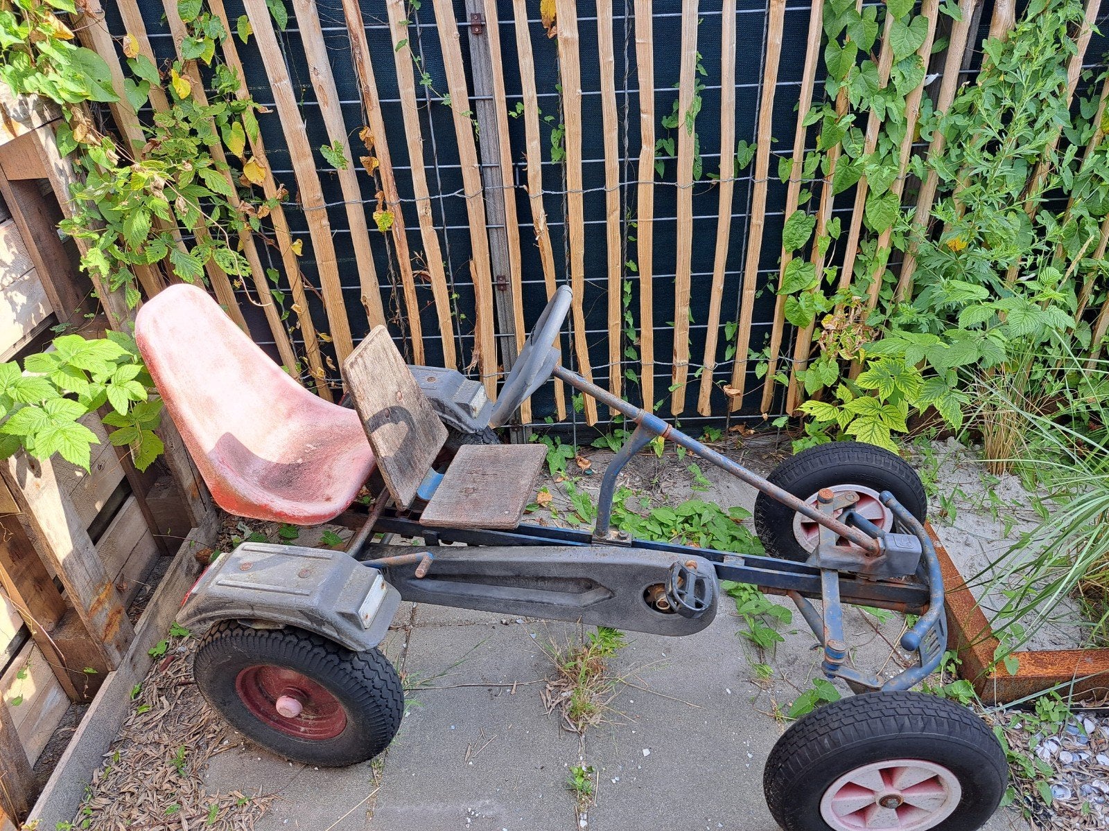 Oude skelter, opknapper, Kinderen en Baby's, Speelgoed | Buiten | Skelters, Ophalen, Gebruikt, Overige merken