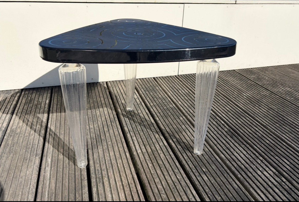 Vintage Ikea Icon PS Bolso bijzettafel Maria Vinka.784, Huis en Inrichting, Zo goed als nieuw, Overige vormen, Ophalen, Space Age