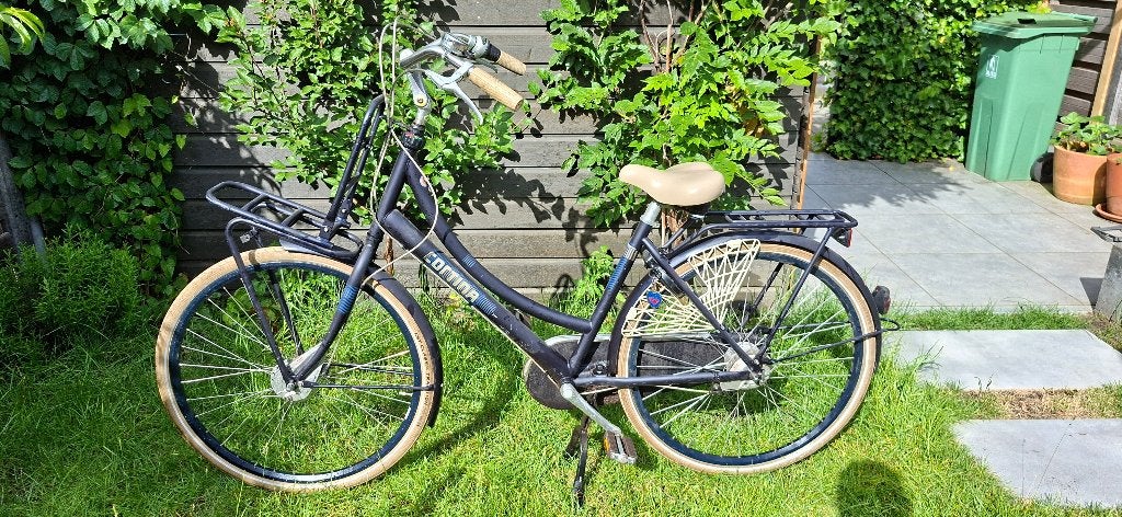 Cortina damesfiets, Gebruikt, 47 tot 50 cm, Versnellingen, Trommelrem