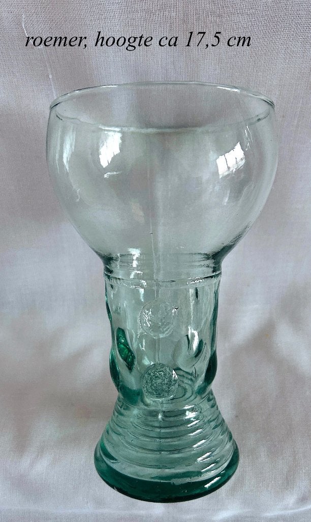 Groene Berkenmeijer/Roemer glas Historische Replica Vintage, Ophalen