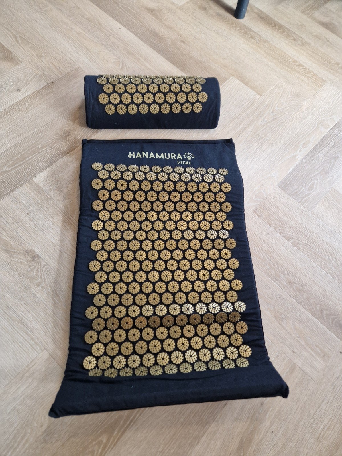Hanamura shakti mat, Ophalen of Verzenden, Zo goed als nieuw, Massagestoel of Kussen