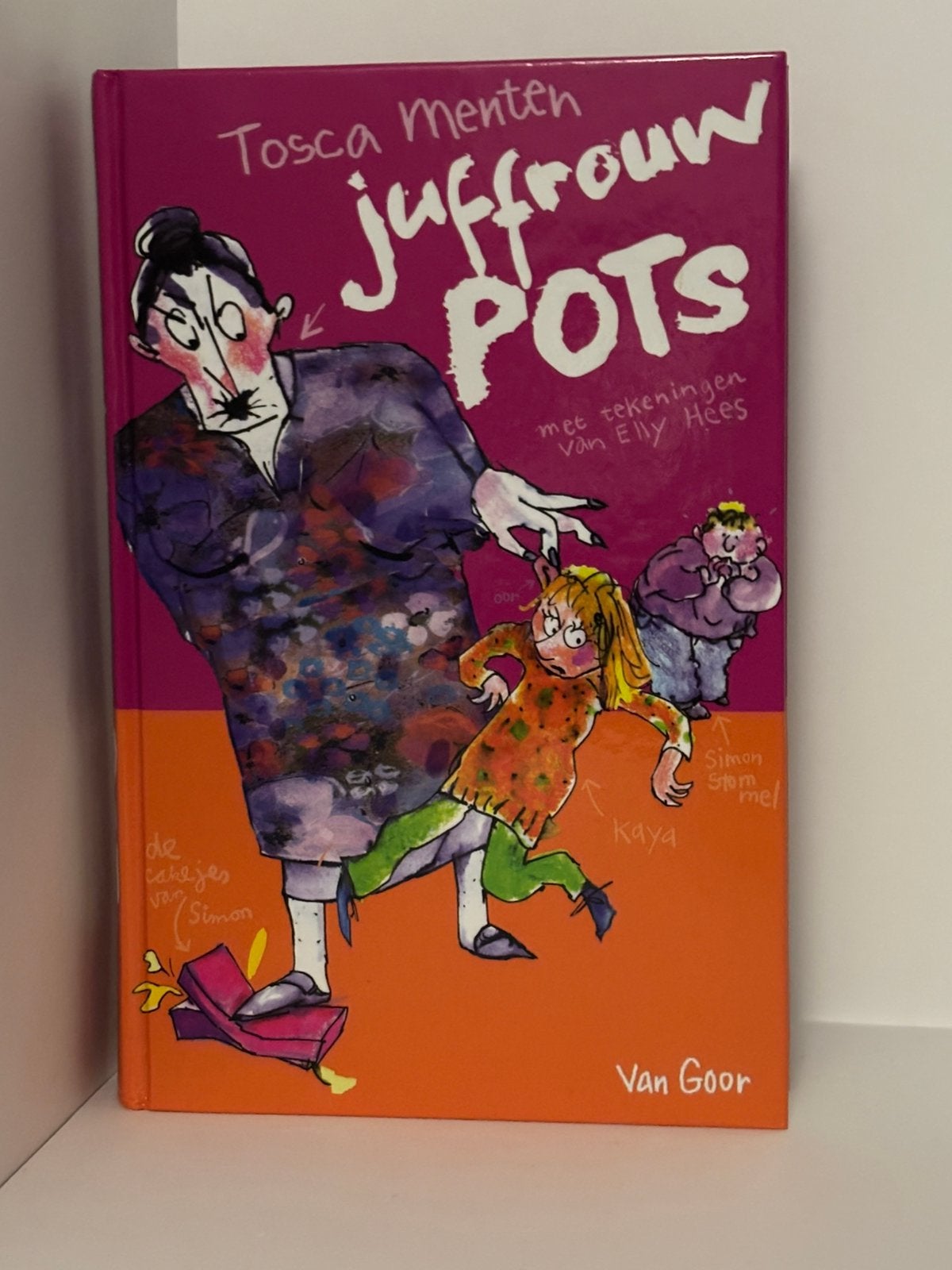 Tosca Menten – Juffrouw Pots (Hardcover), Ophalen of Verzenden, Zo goed als nieuw