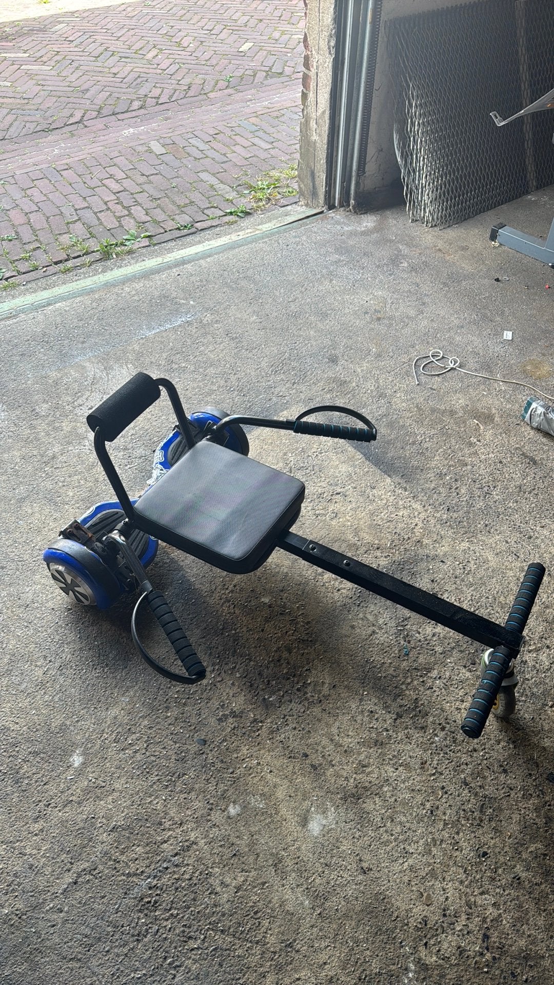 Hover board met karretje, Ophalen, Gebruikt, Overige merken, Met kar of aanhanger