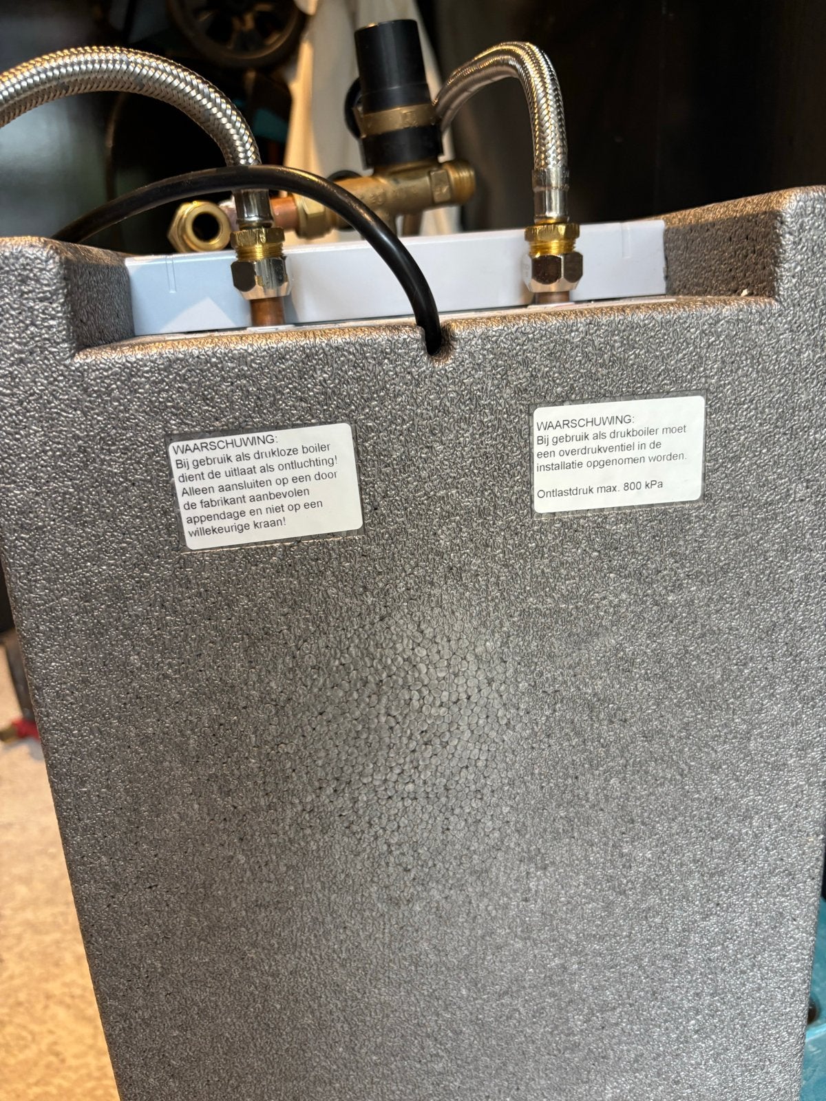 Plieger 10 liter boiler met overdrukventiel, Minder dan 20 liter, Ophalen, Gebruikt, Boiler