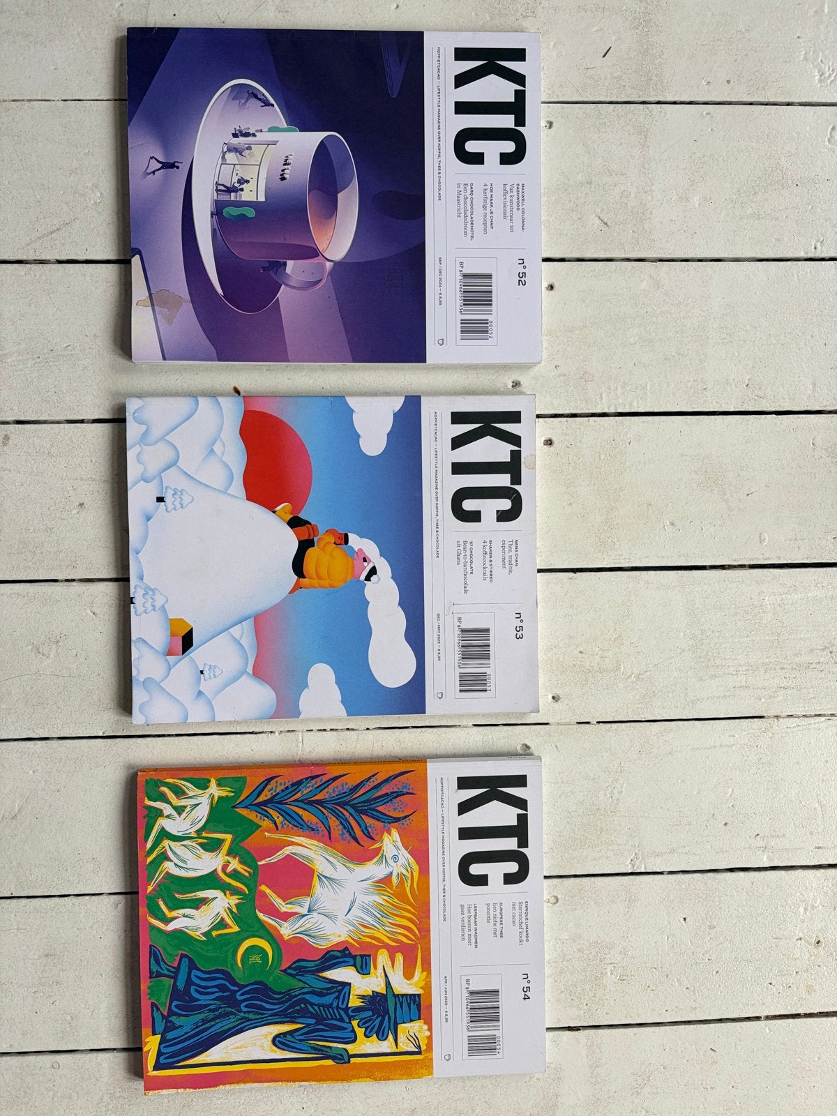 KTC Koffie Blad Nummers 52, 53 en 54, Boeken, Ophalen of Verzenden, Gelezen, Overige typen