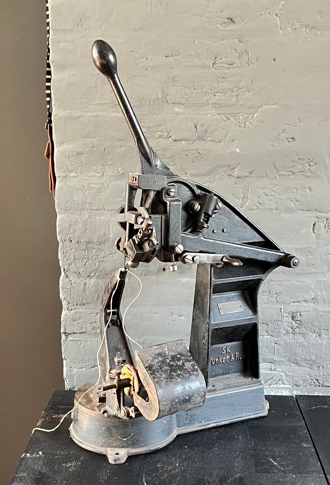 Antieke Schoenmakersmachine Junker & Ruh SD- Leon Callot, Ophalen