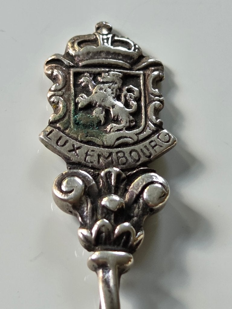 zilver lepel Luxemburg Echternach, Ophalen of Verzenden, Zilver